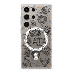 Futrola silikonska print MagSafe za Samsung S928 Galaxy S24 Ultra 5G zodiac (MS).