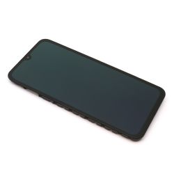 LCD Displej / ekran za Samsung A256B Galaxy A25 + touchscreen + frame black Aplong OLED (MS).