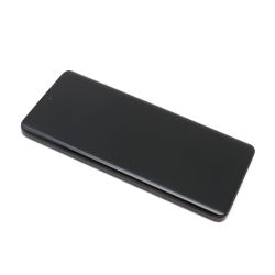 LCD Displej / ekran za Xiaomi Redmi Note 13 Pro Plus + touchscreen + frame black ORG (MS).