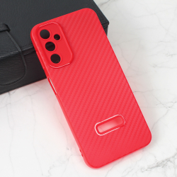 Futrola Carbon Stripe za Samsung A146B Galaxy A14 4G/5G crvena.