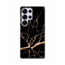 Silikonska futrola print za Samsung S938 Galaxy S25 Ultra All Black.