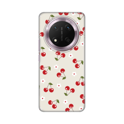 Silikonska futrola print za Huawei Honor Magic 7 lite Cherry and Flowers.