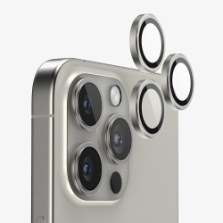 Zastita za kameru za iPhone 16 Pro/iPhone 16 Pro Max 6.9 siva.