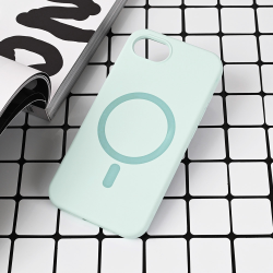 Futrola Magsafe Pure color za iPhone 16e mint.