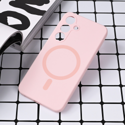 Futrola Magsafe Pure color za Samsung S931 Galaxy S25 roze.