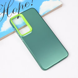 Futrola providna za Samsung S936 Galaxy S25 Plus zelena.