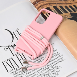 Futrola Crossbody za Samsung S931 Galaxy S25 roze.