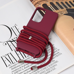 Futrola Crossbody za Samsung S931 Galaxy S25 bordo.