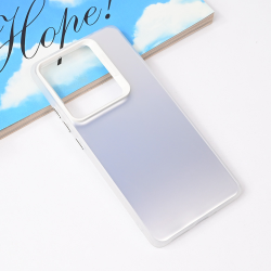 Futrola providna za Xiaomi Redmi Note 14s srebrna.