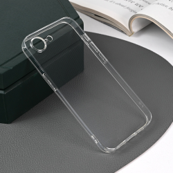 Silikonska futrola Skin za iPhone 16e Transparent.