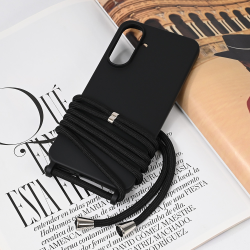 Futrola Crossbody za Samsung A566 Galaxy A56 crna.
