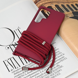 Futrola Crossbody za Samsung S938 Galaxy S25 Ultra bordo.