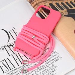 Futrola Crossbody za iPhone 13 Pro pink.