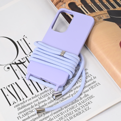 Futrola Crossbody za Samsung S931 Galaxy S25 ljubicasta.