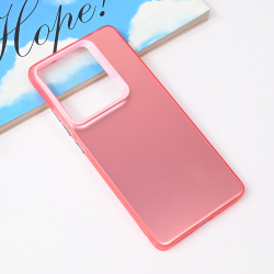 Futrola providna za Xiaomi Redmi Note 14s roze.