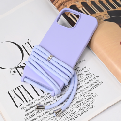 Futrola Crossbody za iPhone 16 Pro Max 6.9 ljubicasta.