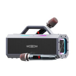 Zvucnik bluetooth Moxom MX-SK84 150W sa 2 mikrofona crni (MS).