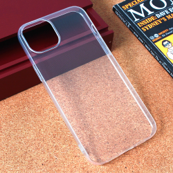 Silikonska futrola Ultra Thin za iPhone 15 Plus Transparent.