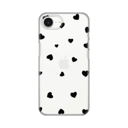 Silikonska futrola print Skin za iPhone 16e Hearts.