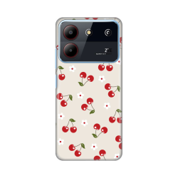 Silikonska futrola print za ZTE Blade A54 Cherry and Flowers.
