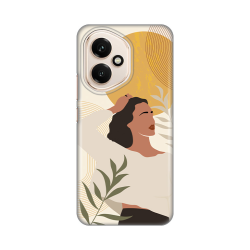 Silikonska futrola print Skin za Huawei Honor 400 Lite Boho Girl.