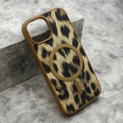 Futrola ROAR STYLE MagSafe za iPhone 15 zlatna (MS).