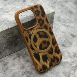 Futrola ROAR STYLE MagSafe za iPhone 15 Pro (6.1) braon (MS).