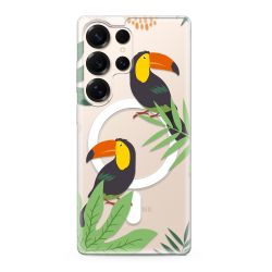Futrola silikonska print MagSafe za Samsung S938 Galaxy S25 Ultra 5G jungle (MS).