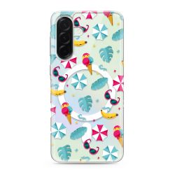Futrola silikonska print MagSafe za Samsung A366 Galaxy A36 5G beach (MS).