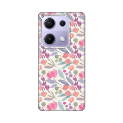 Silikonska futrola print za Xiaomi Redmi Note 14S Watercolor Flowers.