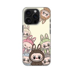 Silikonska futrola print za iPhone 16 Pro La Bubu.
