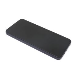 LCD Displej / ekran za Samsung Galaxy S22 5G + touchscreen + frame black Full ORG EU (GH82-27520A) (MS).