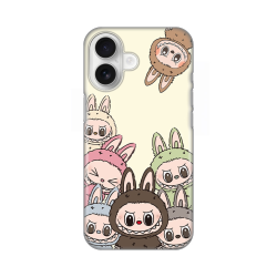Silikonska futrola print za iPhone 16 6.1 La Bubu.