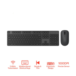 Combo mis i tastatura wireless Xiaomi crna.