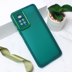 Futrola Shining Camera za Xiaomi Redmi Note 11 Pro 4G/5G/Note 12 Pro 4G tamno zelena.