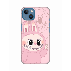 Silikonska futrola print za iPhone 13 La Bubu Pink.