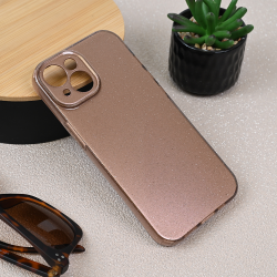 Futrola Sparkle Dust za iPhone 15 6.1 roze zlatna.