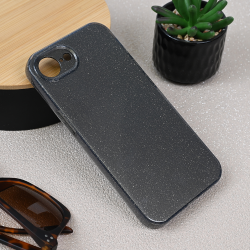 Futrola Sparkle Dust za iPhone 16e siva.