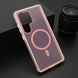 Futrola CRYSTAL MagSafe za Samsung S938 Galaxy S25 Ultra 5G roze (MS).