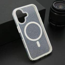 Futrola CRYSTAL MagSafe za iPhone 16 (6.1) bela (MS).