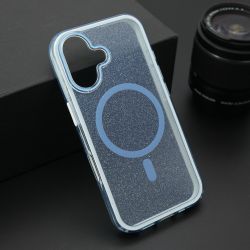 Futrola CRYSTAL MagSafe za iPhone 16 (6.1) plava (MS).