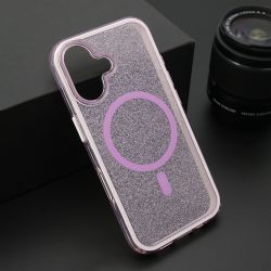 Futrola CRYSTAL MagSafe za iPhone 16 (6.1) ljubicasta (MS).