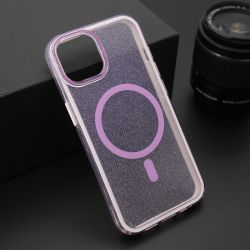 Futrola CRYSTAL MagSafe za iPhone 14 (6.1) ljubicasta (MS).