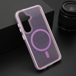 Futrola CRYSTAL MagSafe za Samsung S931 Galaxy S25 5G ljubicasta (MS).