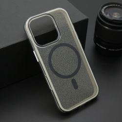 Futrola CRYSTAL MagSafe za iPhone 16 Pro (6.3) crna (MS).