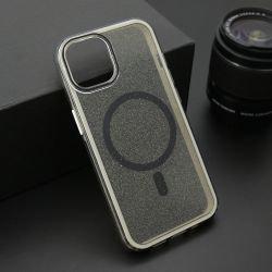 Futrola CRYSTAL MagSafe za iPhone 13 (6.1) crna (MS).
