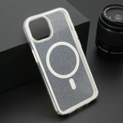 Futrola CRYSTAL MagSafe za iPhone 13 (6.1) bela (MS).