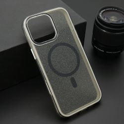 Futrola CRYSTAL MagSafe za iPhone 16 Pro Max (6.9) crna (MS).