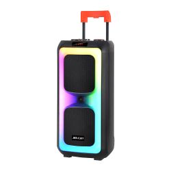 Zvucnik bluetooth NDR JBR-C107 2*10 inca sa dva mikrofona crni (MS).