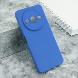 Silikonska futrola Pro Camera za Xiaomi Redmi A3 tamno plava (MS).